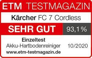 Kärcher FC 7 Cordless Premium Test: Bewertung - Sehr Gut!